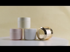 丸いPPプラスチック容器 50g スクリュートップ付きカスタム製の化粧品容器