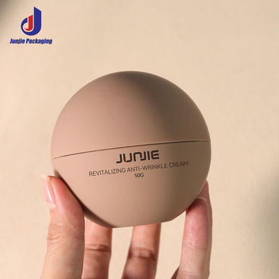カスタム 空きプラスチック 50ml 高級 皮膚ケア ダブル 壁 AS 器 ボディ バター ボール 丸 化粧品 クリーム 器 包装 器