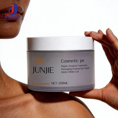 エコフレンドリー 顔 目 体 肌 クリーム 包装 瓶 50g-250g カスタム 空 凍結 紫 青 ピンク 化粧品 プラスチック クリーム 瓶