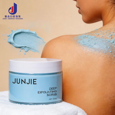 プラスチック注射用 蓋付きの体スクルーブボトル 広口カスタム ppボトル 顔面ヘアマスク 美容院 高容量 80G-300G